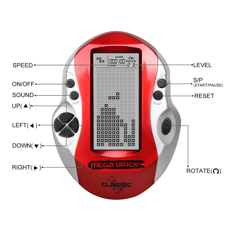 Bean Smart Layar 3.6 inci Tetris Game Console - Image 3